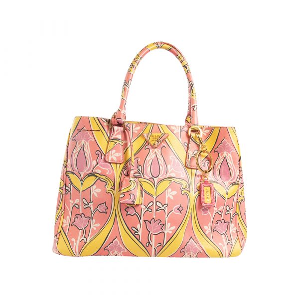Safiano Printed Tote Bag
