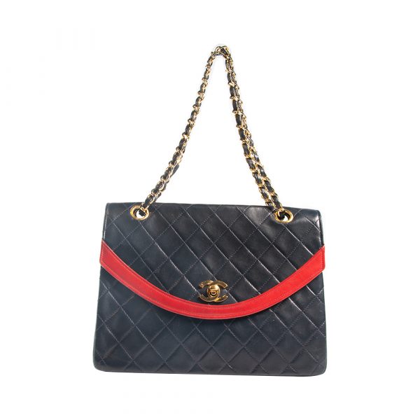Chanel Vintage Mini Flap Bag - Blue