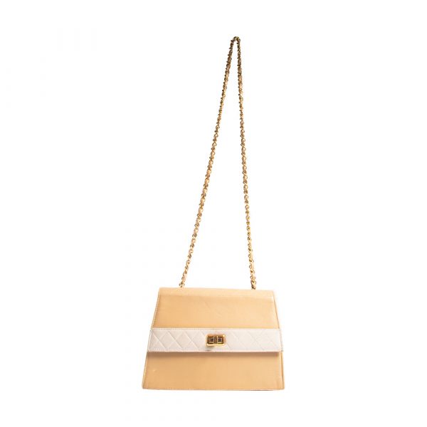 chanel vintage Mini Flap Bag - Beige
