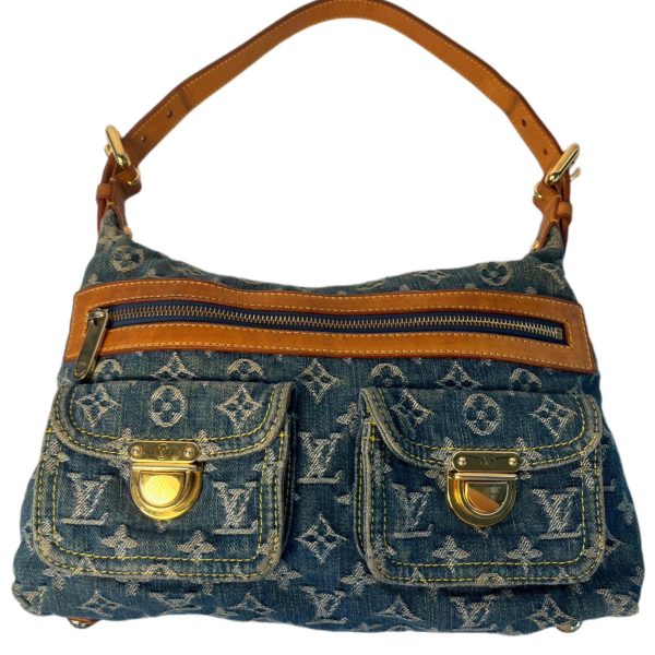 pre-owned denim Baggy shoulder bag