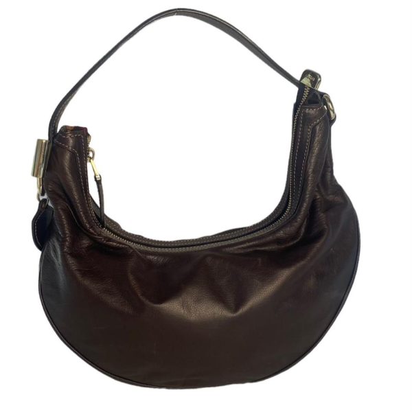 Gucci Brown Leather Duchessa Hobo Bag Dark brown