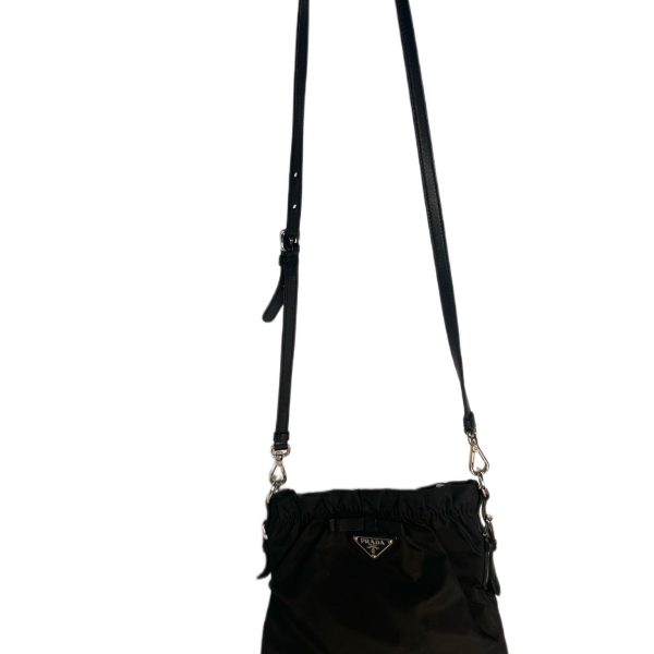 Prada Black Nylon Pouch Crossbody