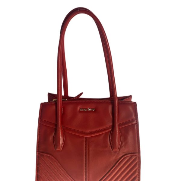 Nappa Matelasse Biker Tote