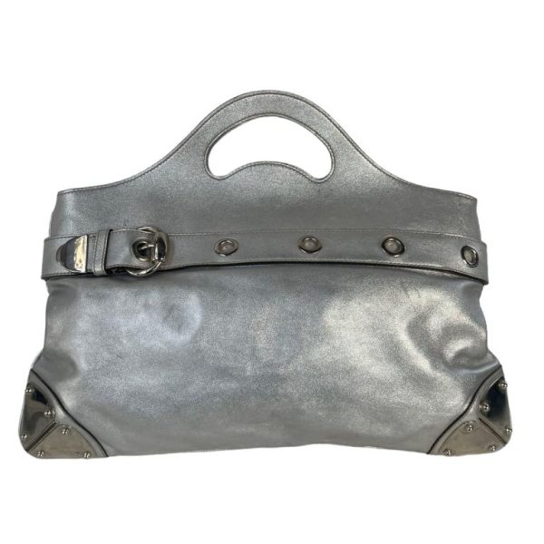 Metallic Silver Bag