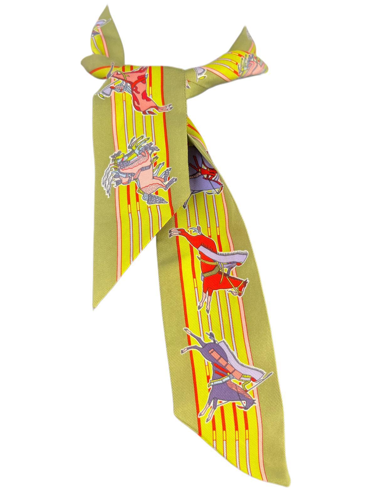 HERMES Twilly silk - Image 3