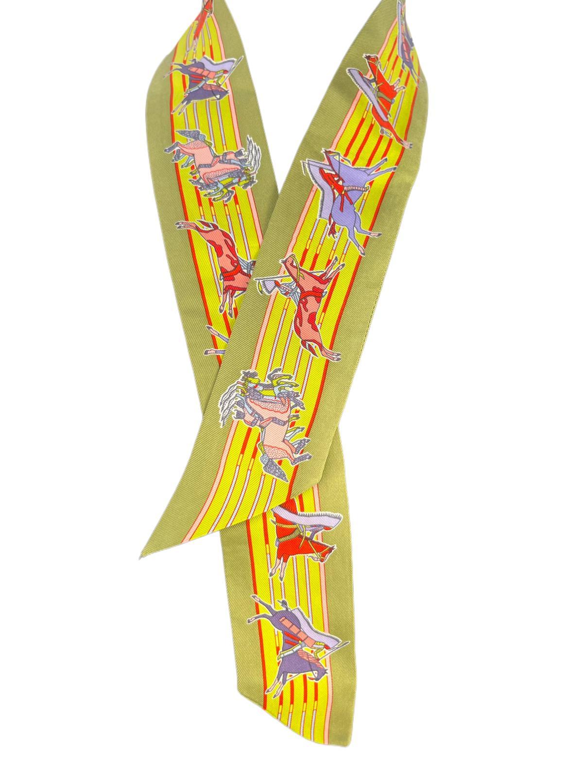 HERMES Twilly silk - Image 4