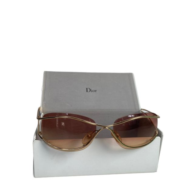 Vintage Christian Dior " DIOR NEON " Wrap Sunglasses Fall 2000