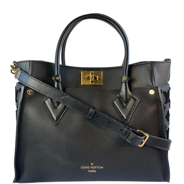 On My Side MM Monogram Tufting Tote