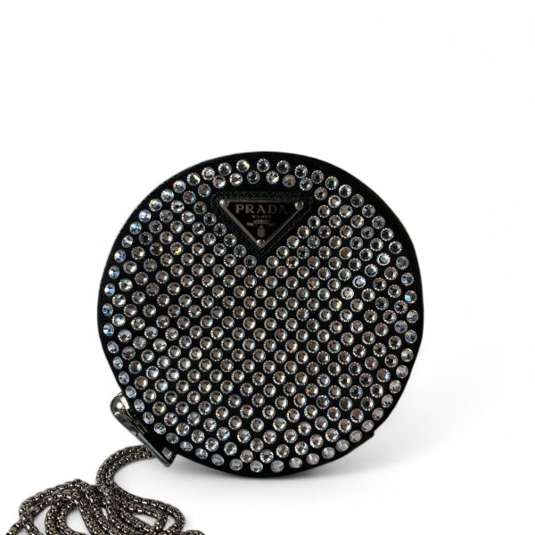 Prada  crystal-embellished crossbody bag