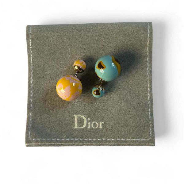 Christian Dior Tribal Earrings L.E